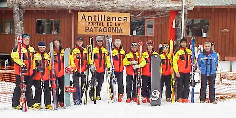 Escola de esqui em Antillanca
