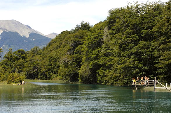Disfrutando del Lago Nahuel Huapi - San Carlos de Bariloche