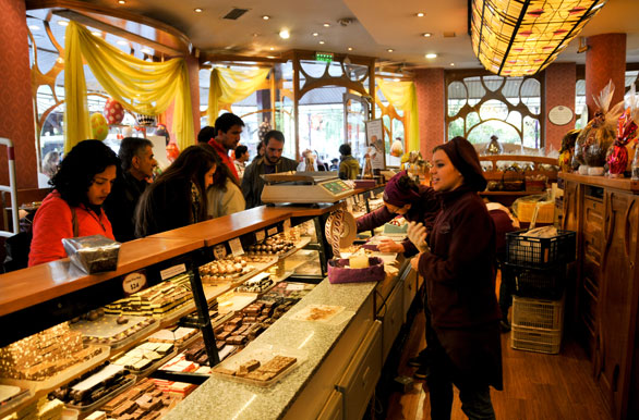 Un placer comprar chocolate - San Carlos de Bariloche