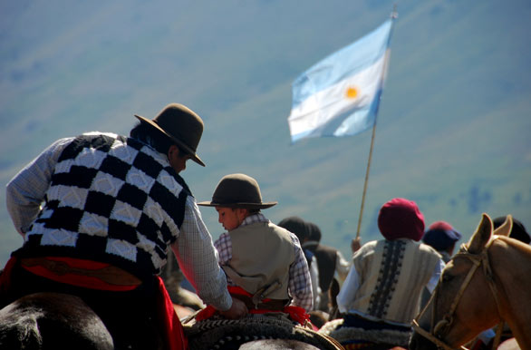 Comunidad Mapuche en la Fiesta del Telar - Caviahue