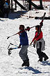 Por un buen dia de ski - Foto: Jorge González Por un buen dia de ski - Foto: Jorge González