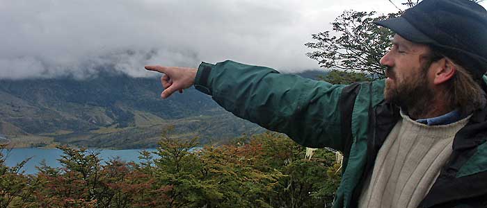 En el cord�n Contreras - Chile Chico / Lago G. Carrera, 