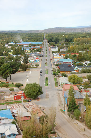 Vista de la ciudad - Chile Chico / Lago G. Carrera