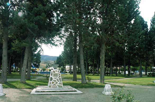 Plaza del pueblo - Cochrane