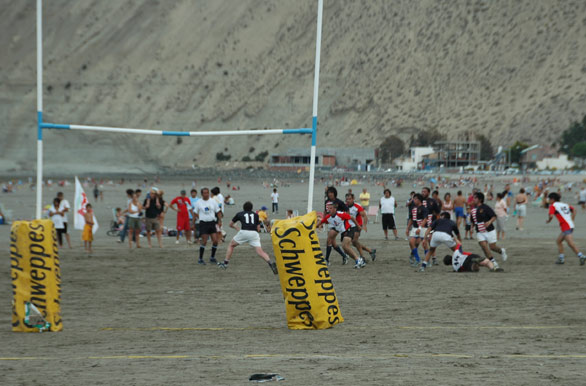 Rugby en la playa - Comodoro Rivadavia