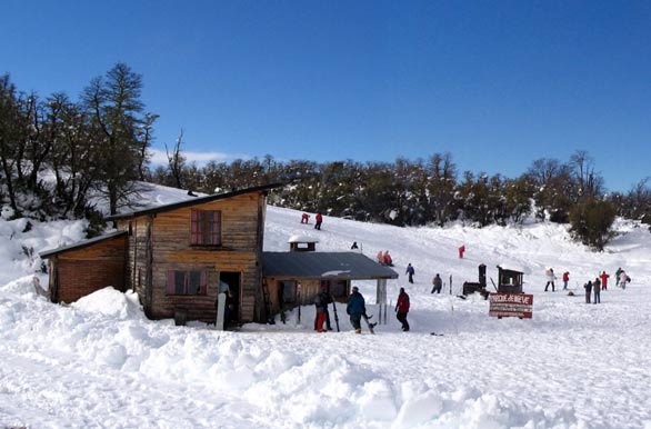 Deportes invernales en el Perito Moreno - El Bolsn