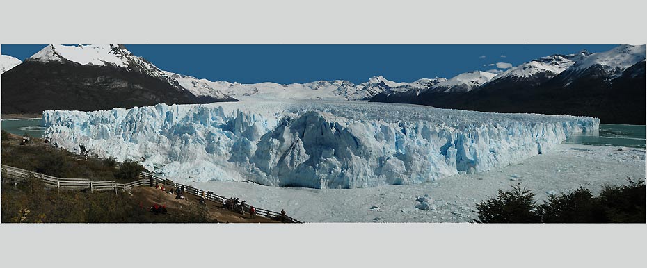 Panoramica del Glaciar Perito Moreno - El Calafate