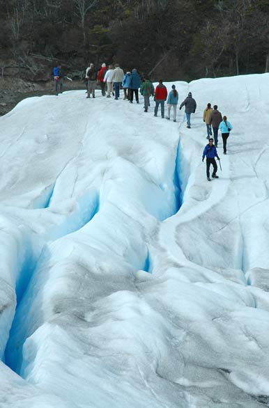 Caminando el glaciar - El Calafate