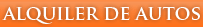 Alquiler de autos en Neuqu�n