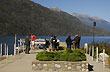 Muelle del lago Puelo - Foto: Jorge Gonz�lez