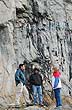 Rock paintings at Alero Las Quemas - Photo: Eduardo Epifanio Rock paintings at Alero Las Quemas - Photo: Eduardo Epifanio