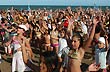 Gimnasia en la playa - Photo: Jorge Gonz�lez