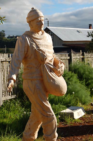 Estatua de madera - Llanquihue