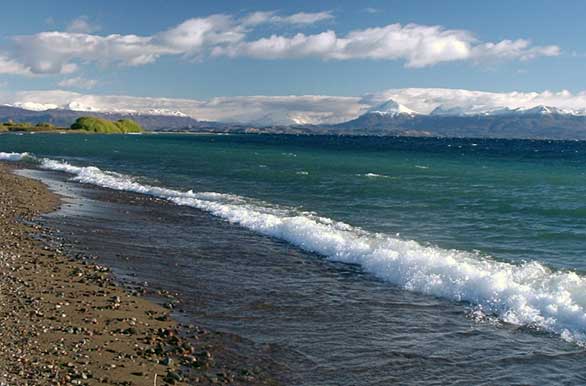 El lago con mayor superficie de Patagonia - Los Antiguos, 