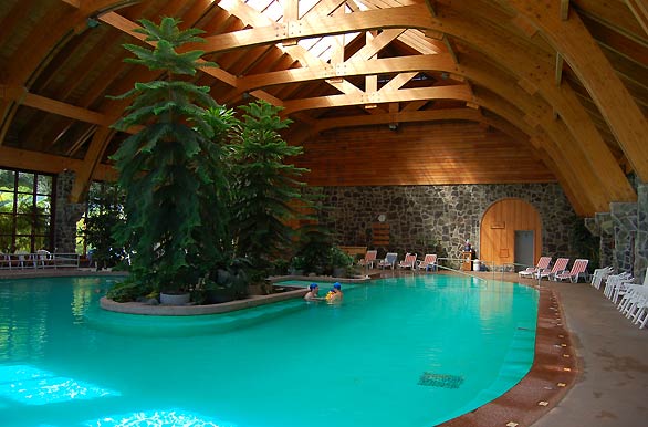 Piscina climatizada del Hotel & Spa Puyehue - Osorno