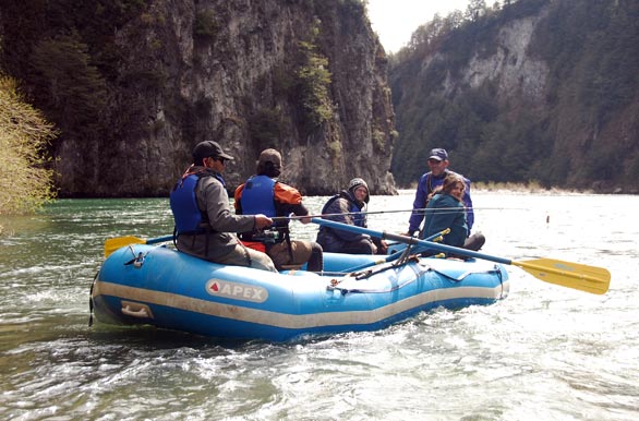 Rafting on the Palena River - Alto Palena
