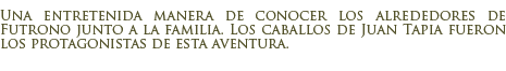 Cabalgata por el cerro Pumol