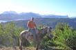 On Horseback Across the Mountain Range