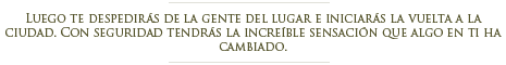 Cabalgata en Establecimiento La Petrona