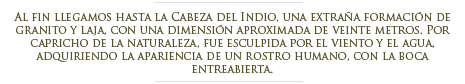 Cabalgata a la Cabeza del Indio