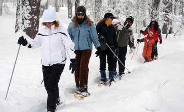 Snowshoeing on the Snows of Chapelco 