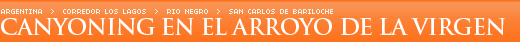 Canyoning en el Arroyo de la Virgen
