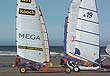 Windcars in Rada Tilly