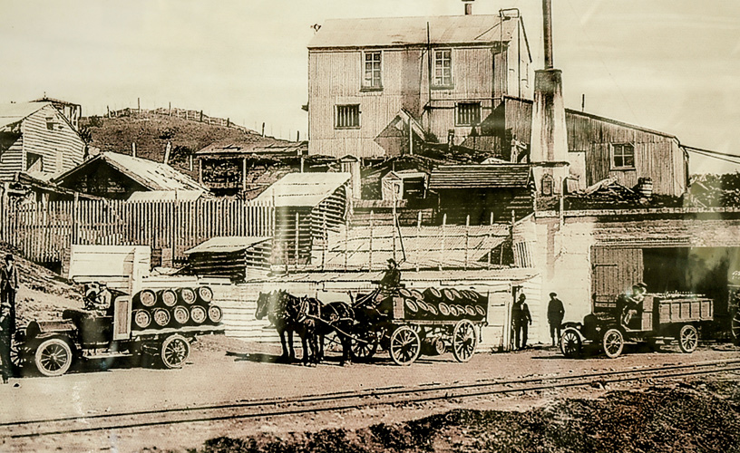 The legendary Austral beer brewery