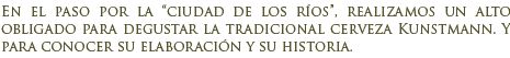 Fabrica de cerveza Kunstmann