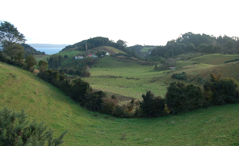 Los bellos paisajes de Chiloé