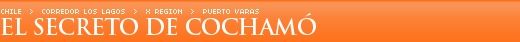 El secreto de Cocham�