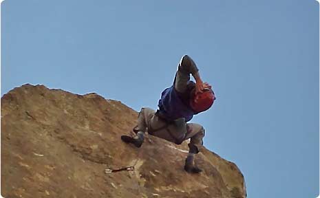Escalada en Piedra Parada