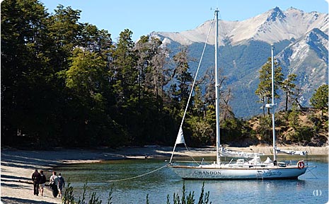 Excursion in Lake Nahuel Huapi