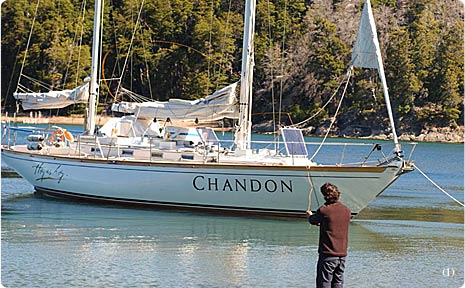 Excursion in Lake Nahuel Huapi