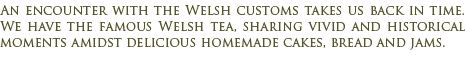 Welsh Tea in Gaiman