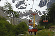 Trekking and canopy at the Martial Glacier