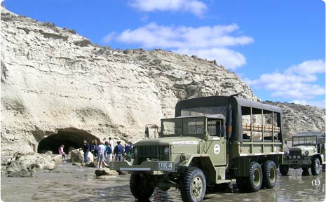 4 x 4 vehicle tours in Las Grutas