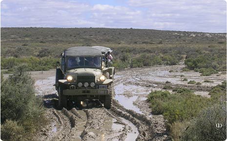 4 x 4 vehicle tours in Las Grutas