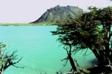 Lago Belgrano y Cerro San Lorenzo