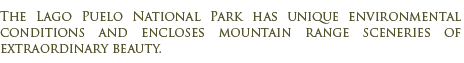 Lago Puelo National Park