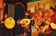 Languedoc and Their Music in the Forest