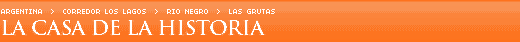 La casa de la historia