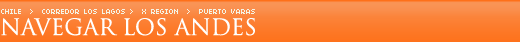 Navegar los Andes