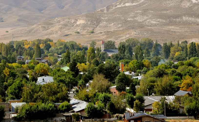 The center of the City of Junín de los Andes