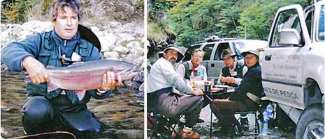 Fly-fishing with Calafate Fishing