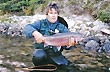 Pesca junto al glaciar