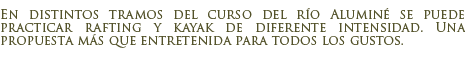 Rafting en el r�o Alumin�