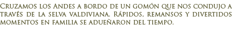 Rafting por el r�o Hua Hum