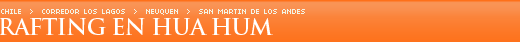 Rafting en Hua-Hum