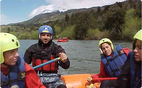 Rafting por el río Corcovado